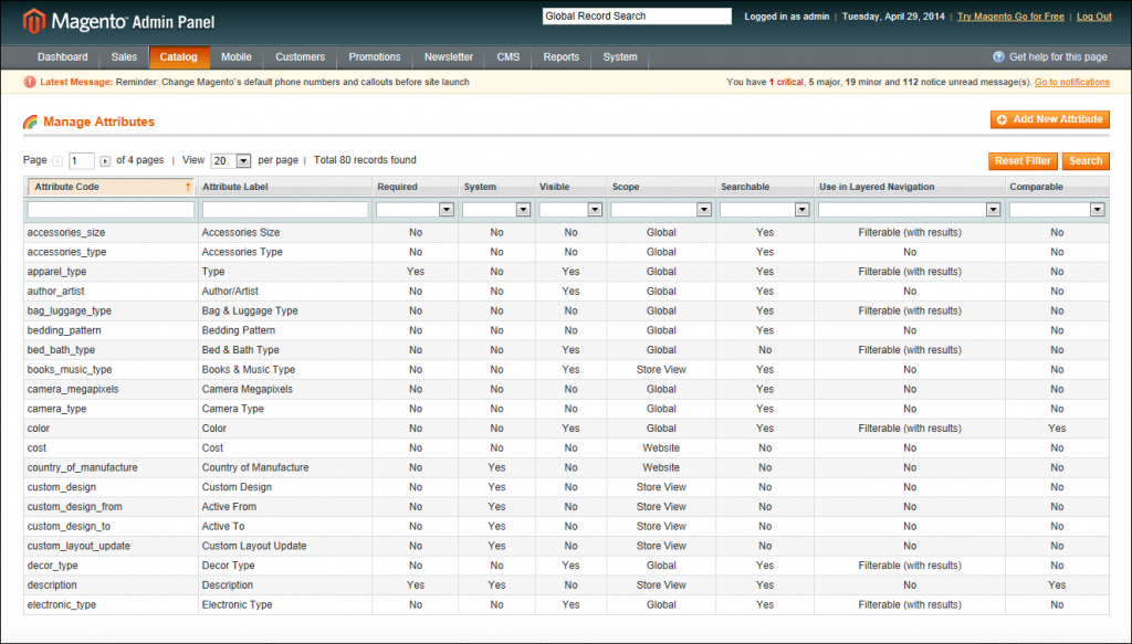 Config product predefined attributes