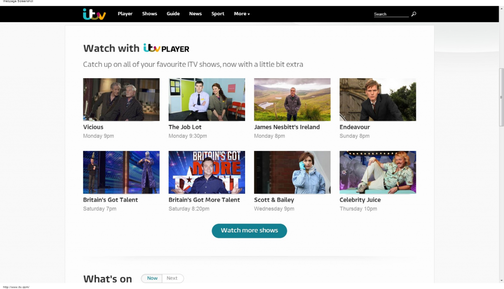 ITV-player