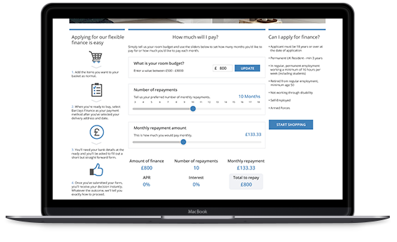 barclays finance store web uk