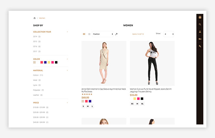 f2 magento 2 luma template design v F2 category