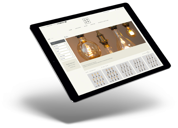 ux for ipad magento