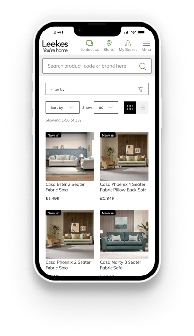 leekes magento site