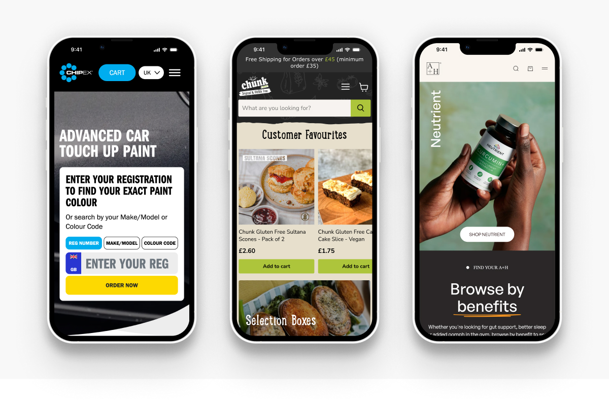 Shopify ecommerce development Exeter agency